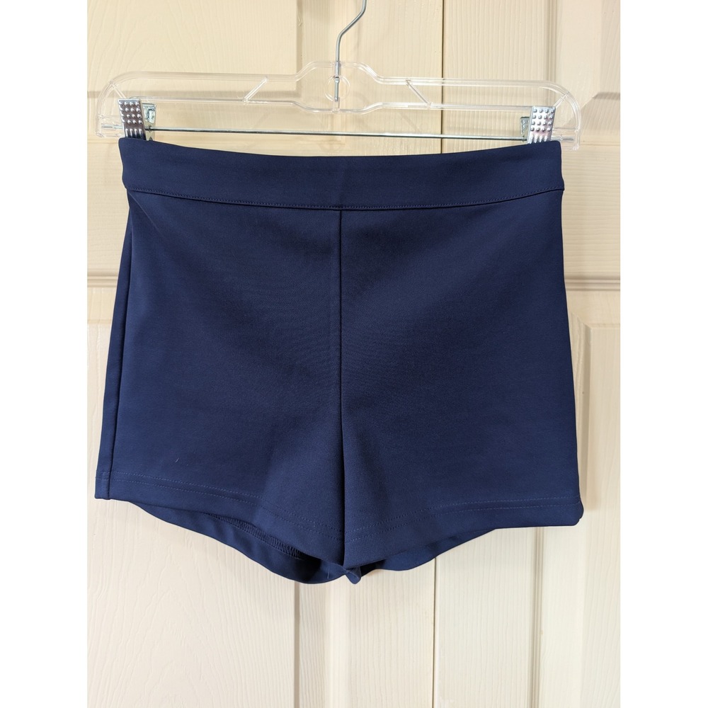 Forever 21 Navy Blue High-Waisted Structured Shorts - Size Small